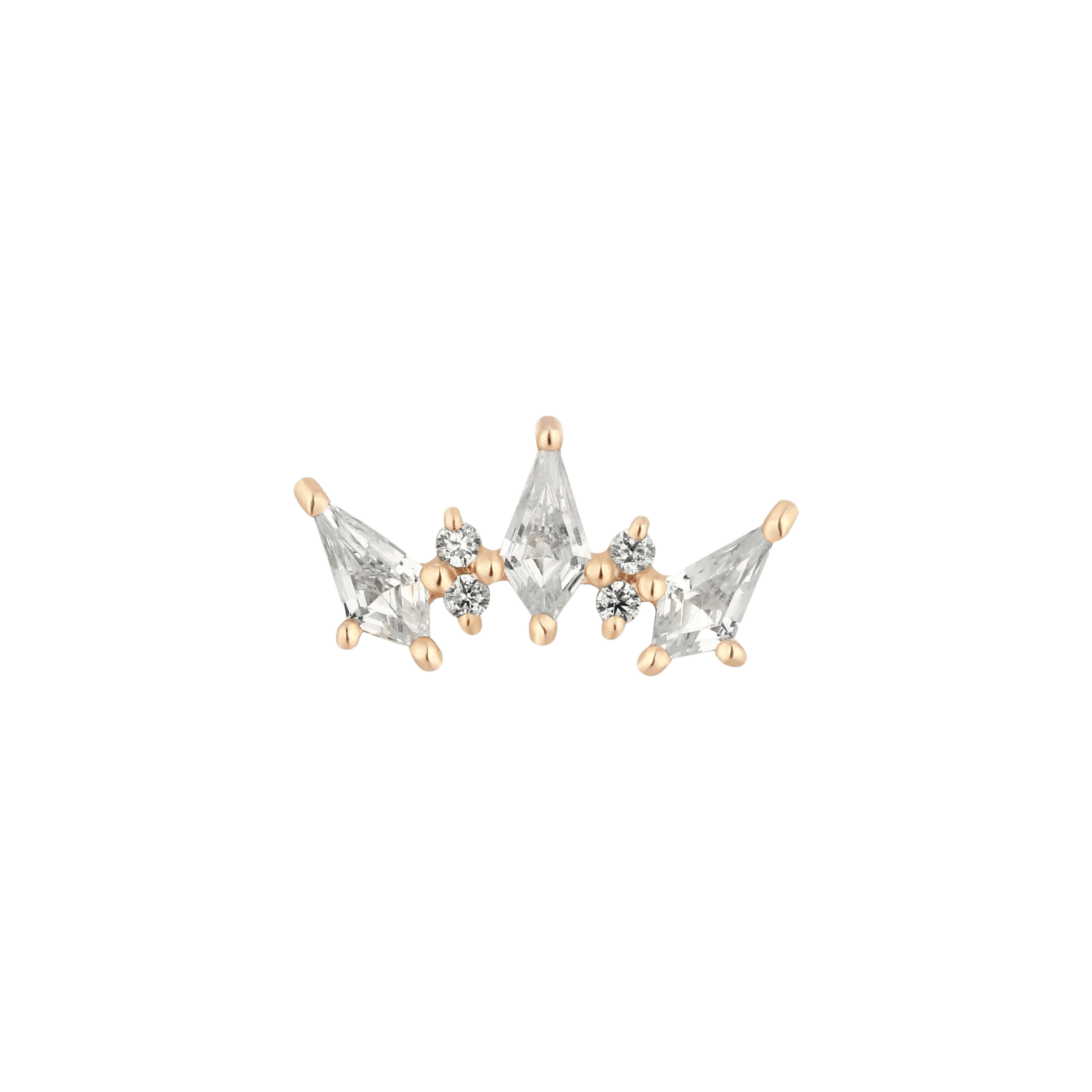 SCANDALOUS - CZ - THREADLESS END piercing-zone.com
