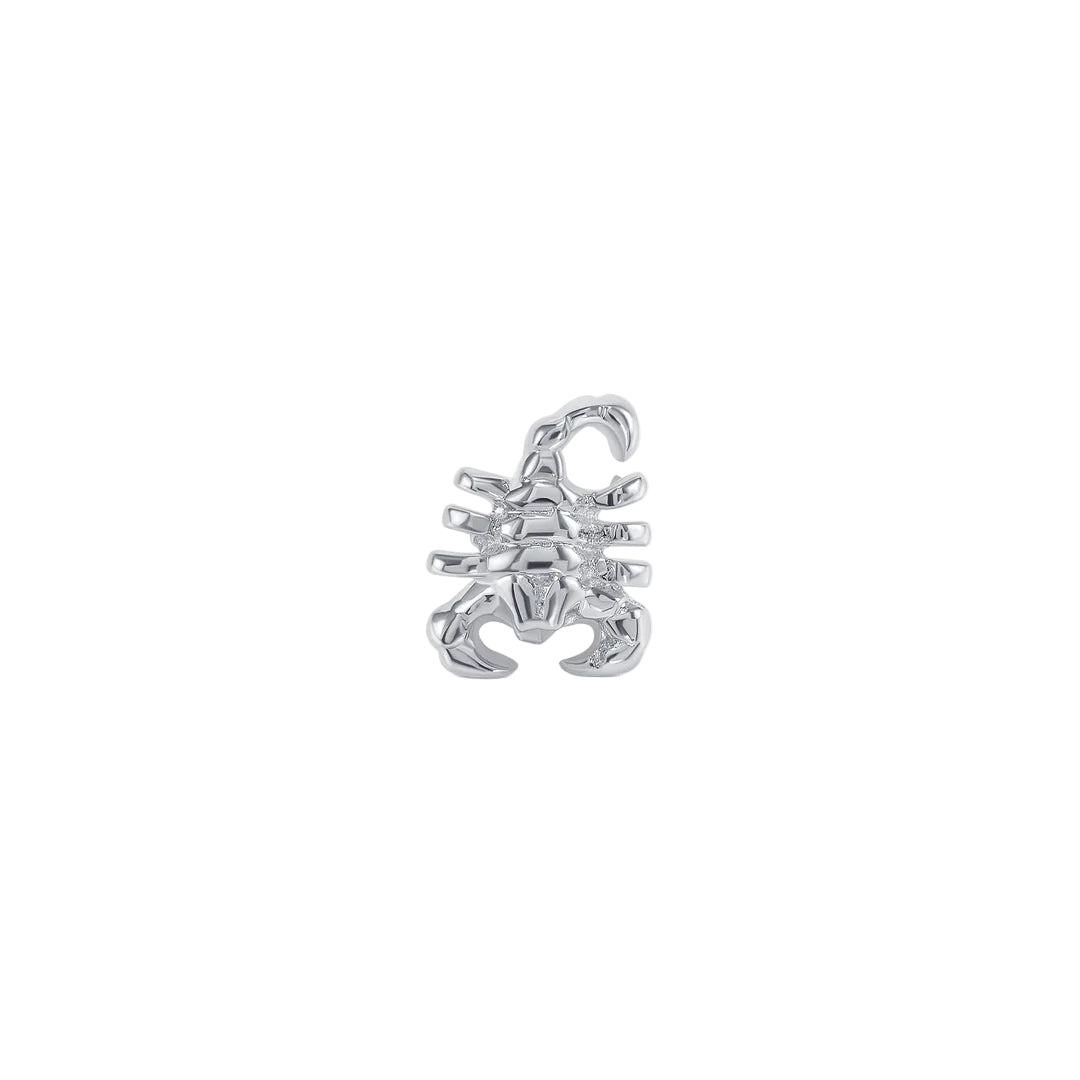 Scorpion 14K Gold Decorative End – Front View