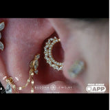 Heartthrob – CZ 14K Gold Clicker