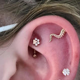 SEAWITCH-14K GOLD piercing-zone.com