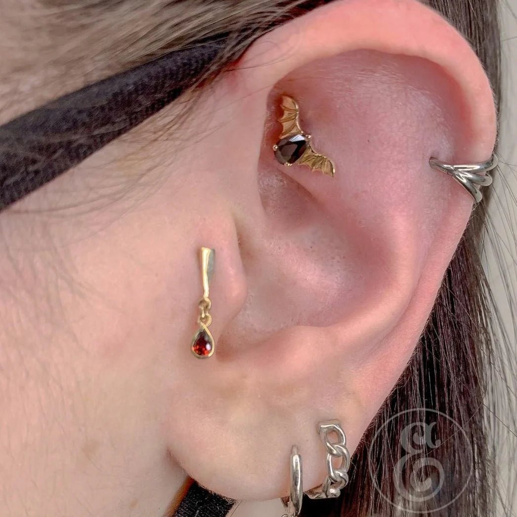 Till Death – 14K Gold Threadless End