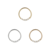 SOPHIA CZ SEAMLESS RING piercing-zone.com