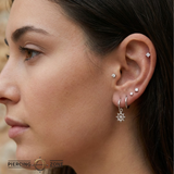 Ship Wheel – 14K & 18K Gold Charm