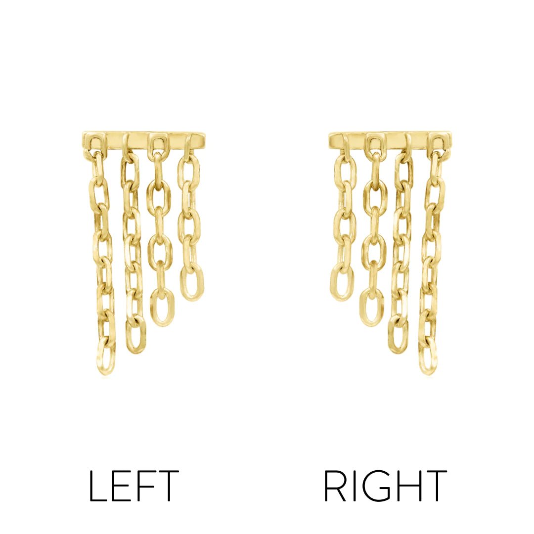 Imogen Chains – 14K Gold Threadless End
