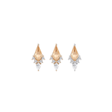 Side Angle Showing the Low-Profile Rise of Afterglow Jewelry