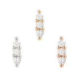 Side Profile of Mishka 3 Threadless End – Diamond Sparkle Detail