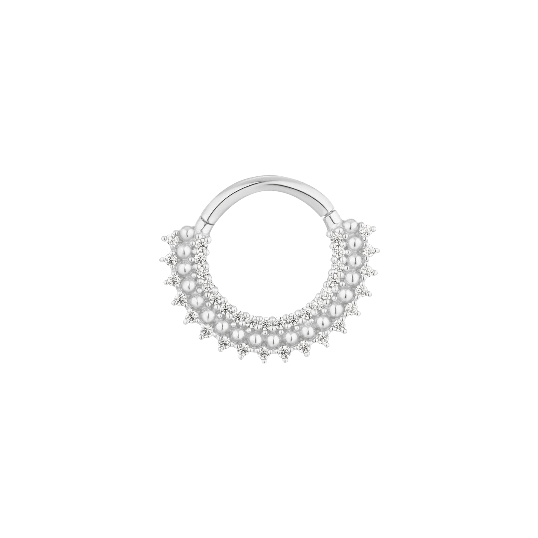 HEART OF GOLD - CZ - GOLD CLICKER piercing-zone.com