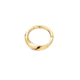 Side view of London clicker showcasing thick spiral lines