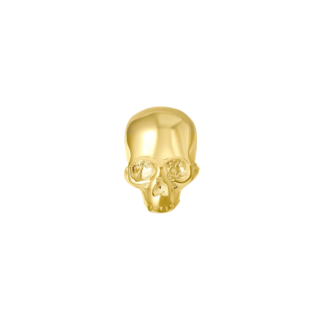 Skull End in Yellow Gold – Studio Lighting View