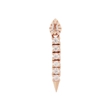 Spellcraft CZ Threadless End – 14K Gold Modern Piercing Charm