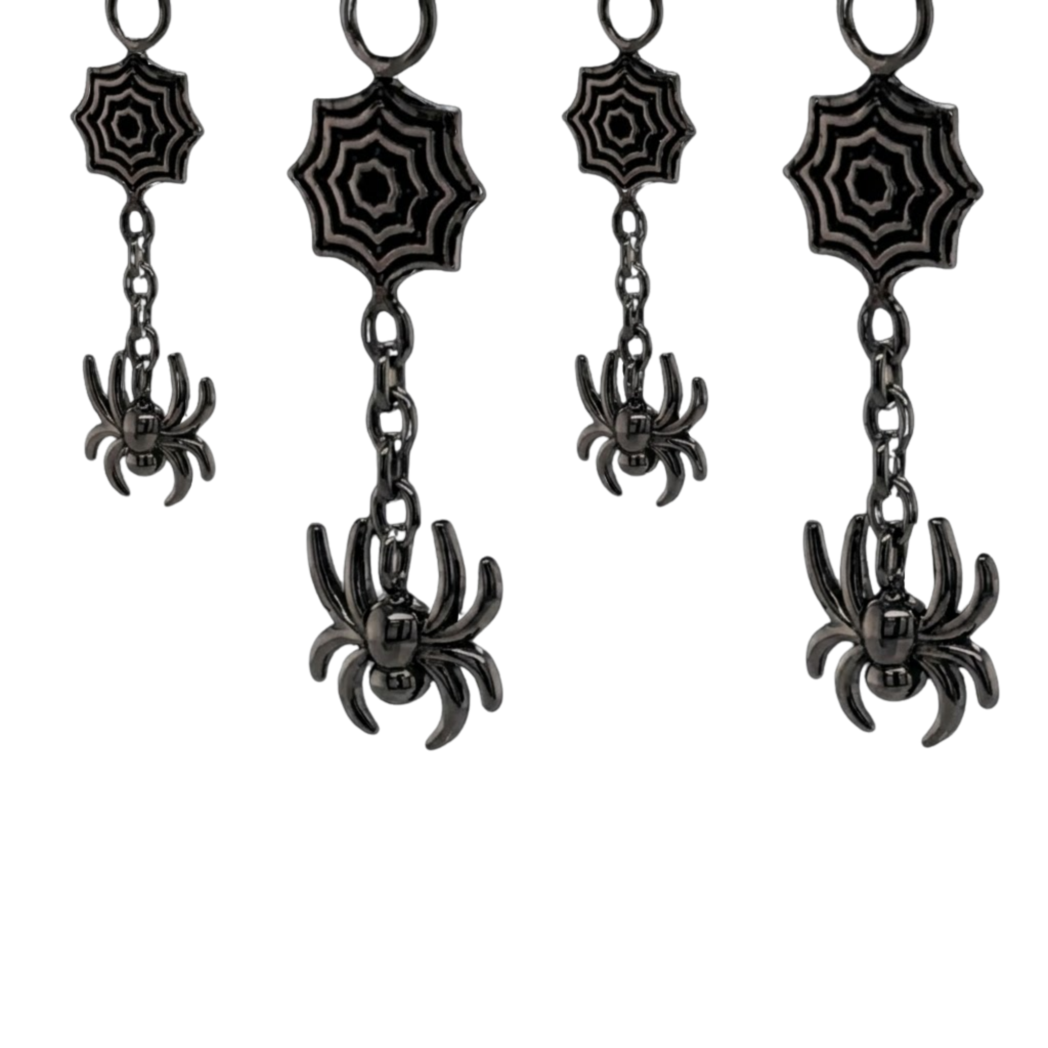 Spider Web rolo chain - Enhancer – 14K Gold Piercing Charm