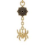 Spider Web rolo chain - Enhancer – 14K Gold Piercing Charm