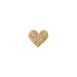 Spider Web Heart - 18K Gold Threadless/Threaded End - piercing - zone.com
