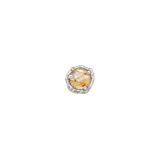 Spirit Rutilated Quartz – 14K Gold Threadless End - piercing-zone.com