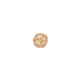 Spirit Rutilated Quartz – 14K Gold Threadless End - piercing-zone.com