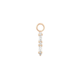 STANDOUT - CZ - GOLD CHARM piercing-zone.com