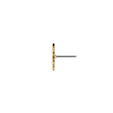 Stellar Dendrite - 18K Gold Threadless/Threaded End - piercing - zone.com
