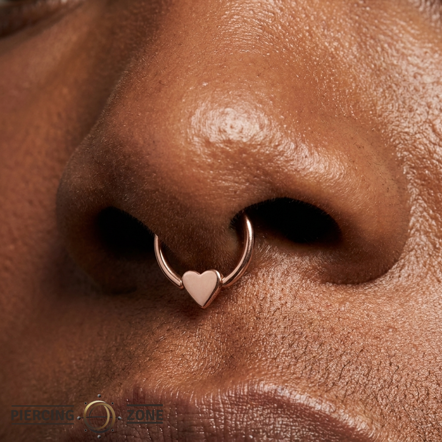 Sweet Heart - 14K Gold Heart Fixed Bead Ring