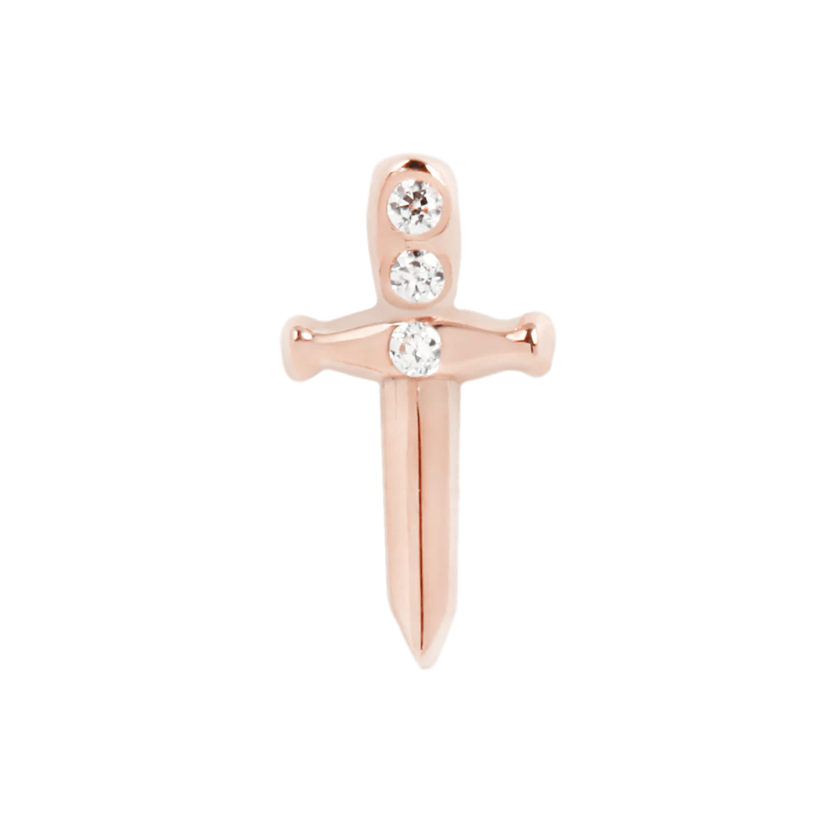 Choose Your Weapon styled in flat piercing – edgy and elegant