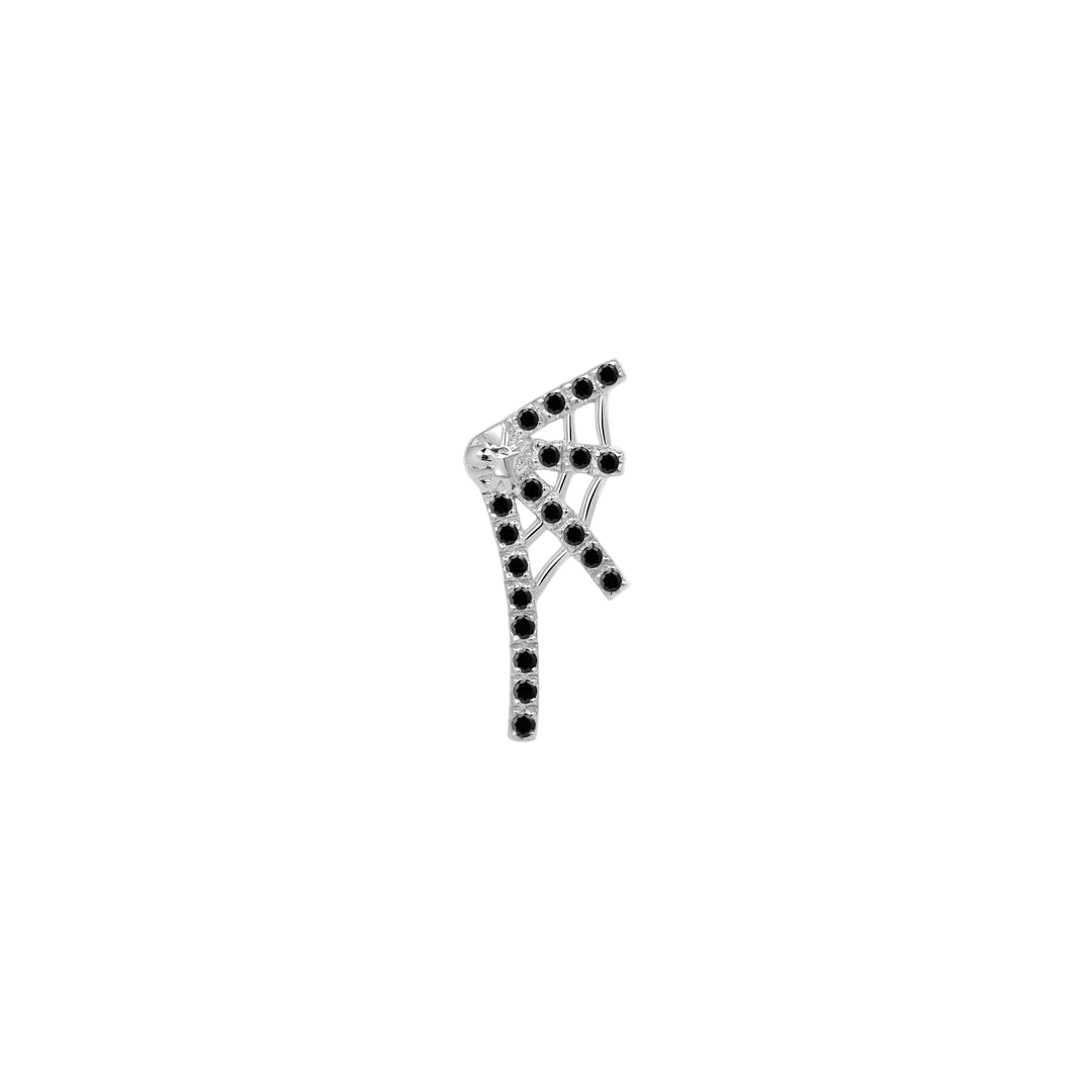 Tarantula Web – 14K Gold Gemstone Threadless End