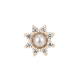 THE OBSESSION - PEARL - THREADLESS END piercing-zone.com