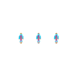 ZURI - MARQUISE MERCURY MIST TOPAZ - THREADLESS END piercing-zone.com