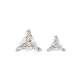TRILLION SWAROVSKI CZ - THREADLESS END piercing-zone.com