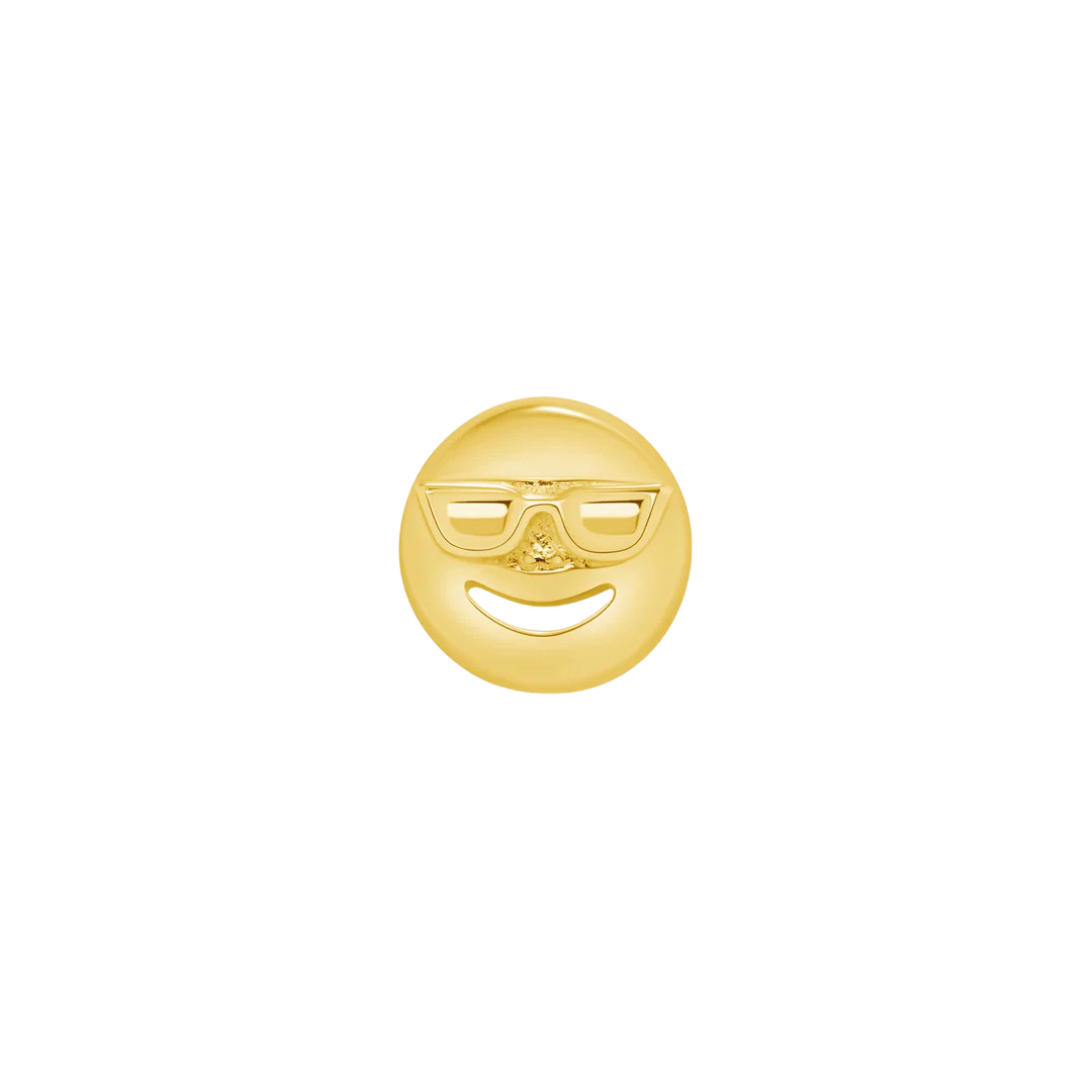Emoji – 14K/18K Gold Threadless End