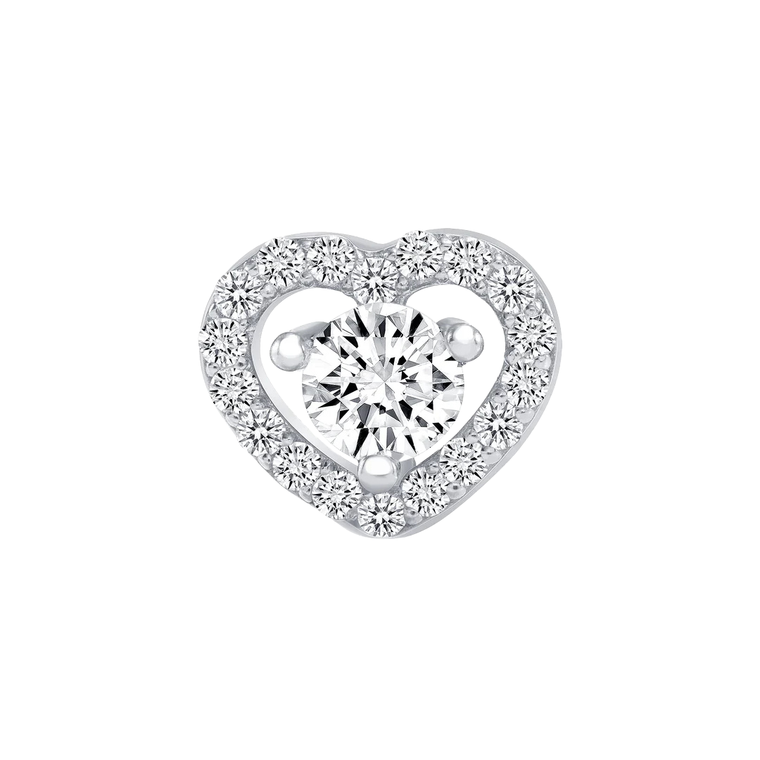 Heart Beauty – 14K/18K Gold Threadless End
