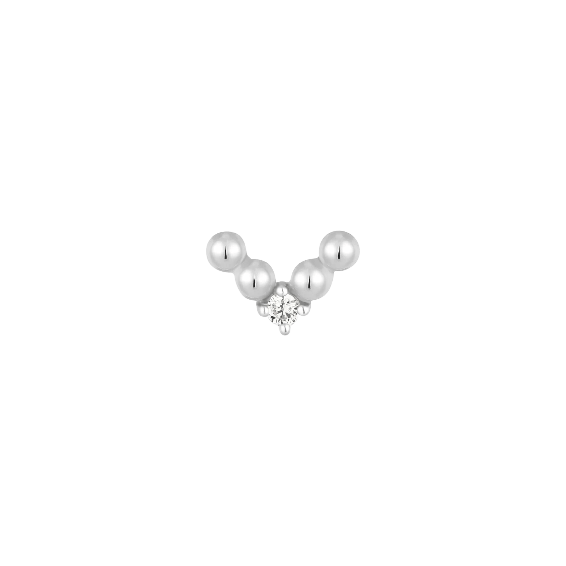 VOODOO - CZ - THREADLESS END piercing-zone.com