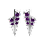 Alla – 14K/18K Gold Multi-Stone Threadless End