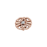 Whiskers Stone – 14K Gold Threadless/Threaded End