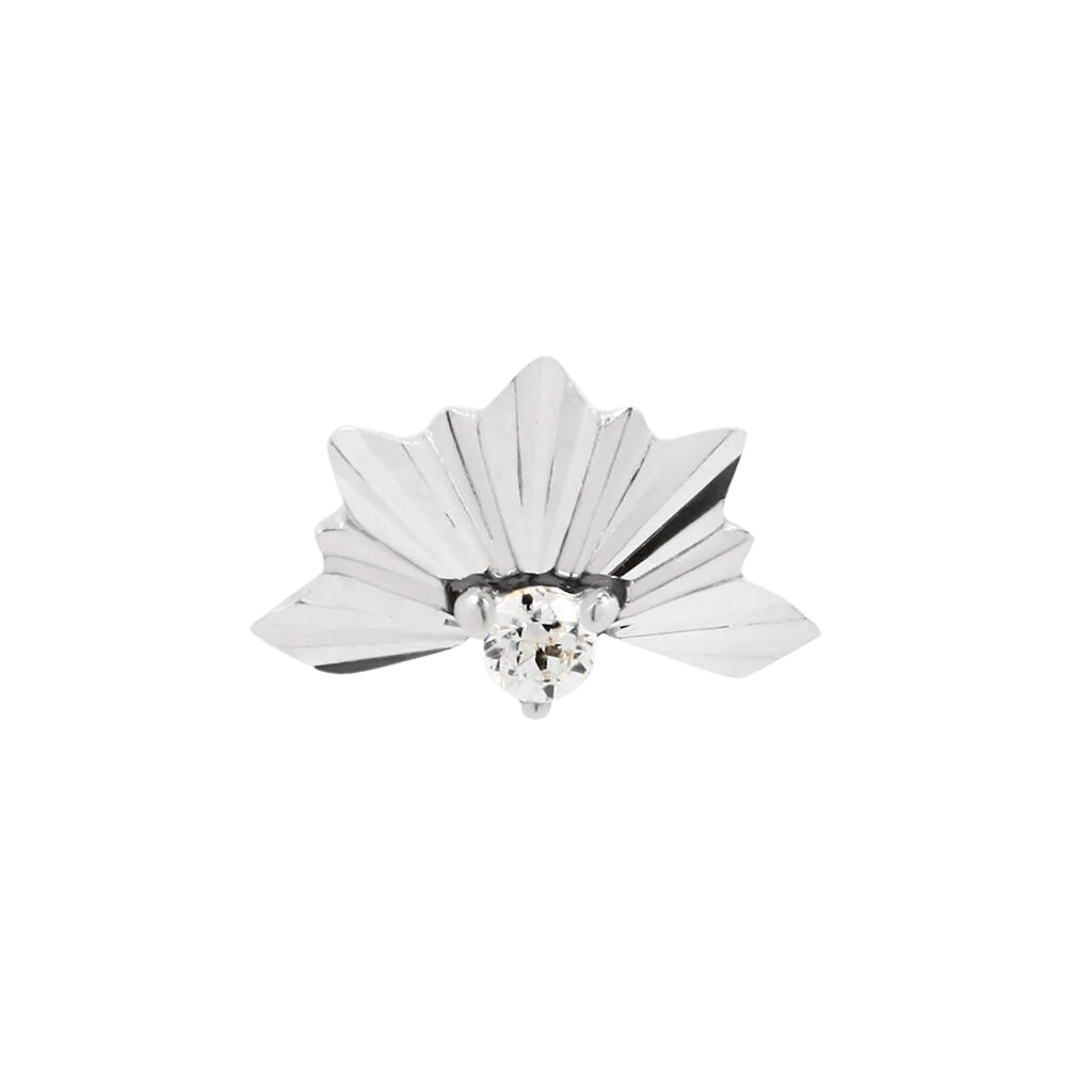 SURRENDER - CZ - THREADLESS END piercing-zone.com