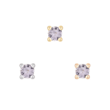 TANZANITE PRONG - THREADLESS END piercing-zone.com