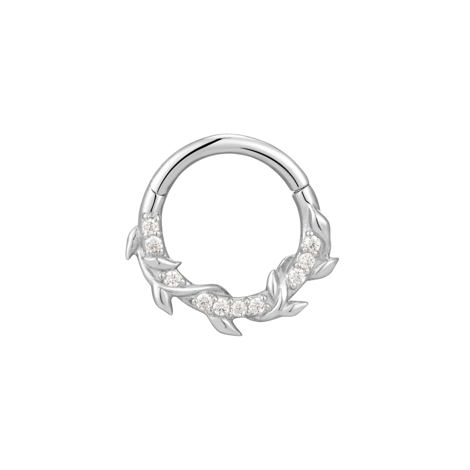 Wild Hearts CZ Clicker – 14K Gold