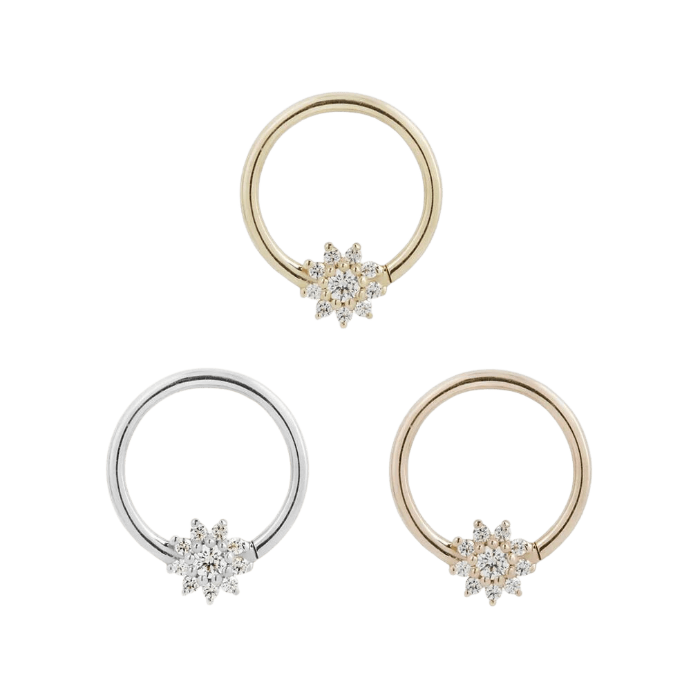 ELOISE CZ SEAMLESS RING piercing-zone.com