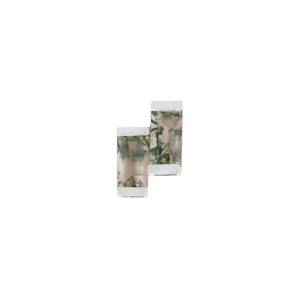FERVOR - MOSS AGATE - THREADLESS END piercing-zone.com