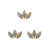MOET - LABRADORITE THREADLESS END piercing-zone.com