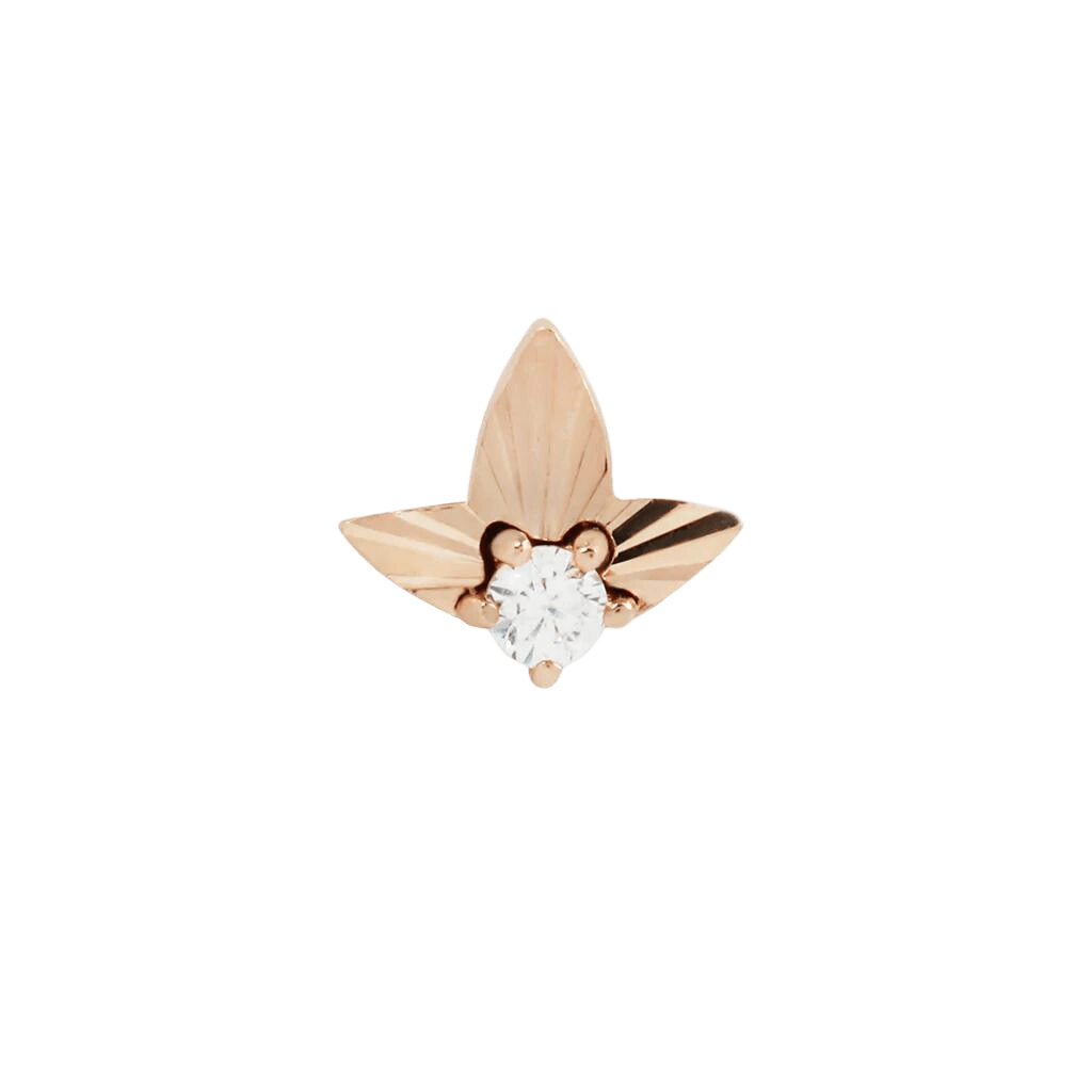 GRATITUDE - CZ - THREADLESS END piercing-zone.com
