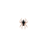 ARACHNE - BLACK SPINEL - THREADLESS END piercing-zone.com