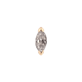 ZURI - GREY DIAMOND - THREADLESS END piercing-zone.com