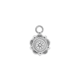 Aberdeen – 14K & 18K Gold Gemstone Charm - piercing - zone.com