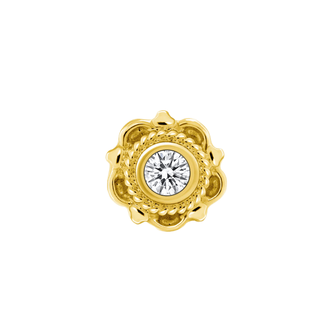 Aberdeen – 14K/18K Gold Threadless End - piercing - zone.com