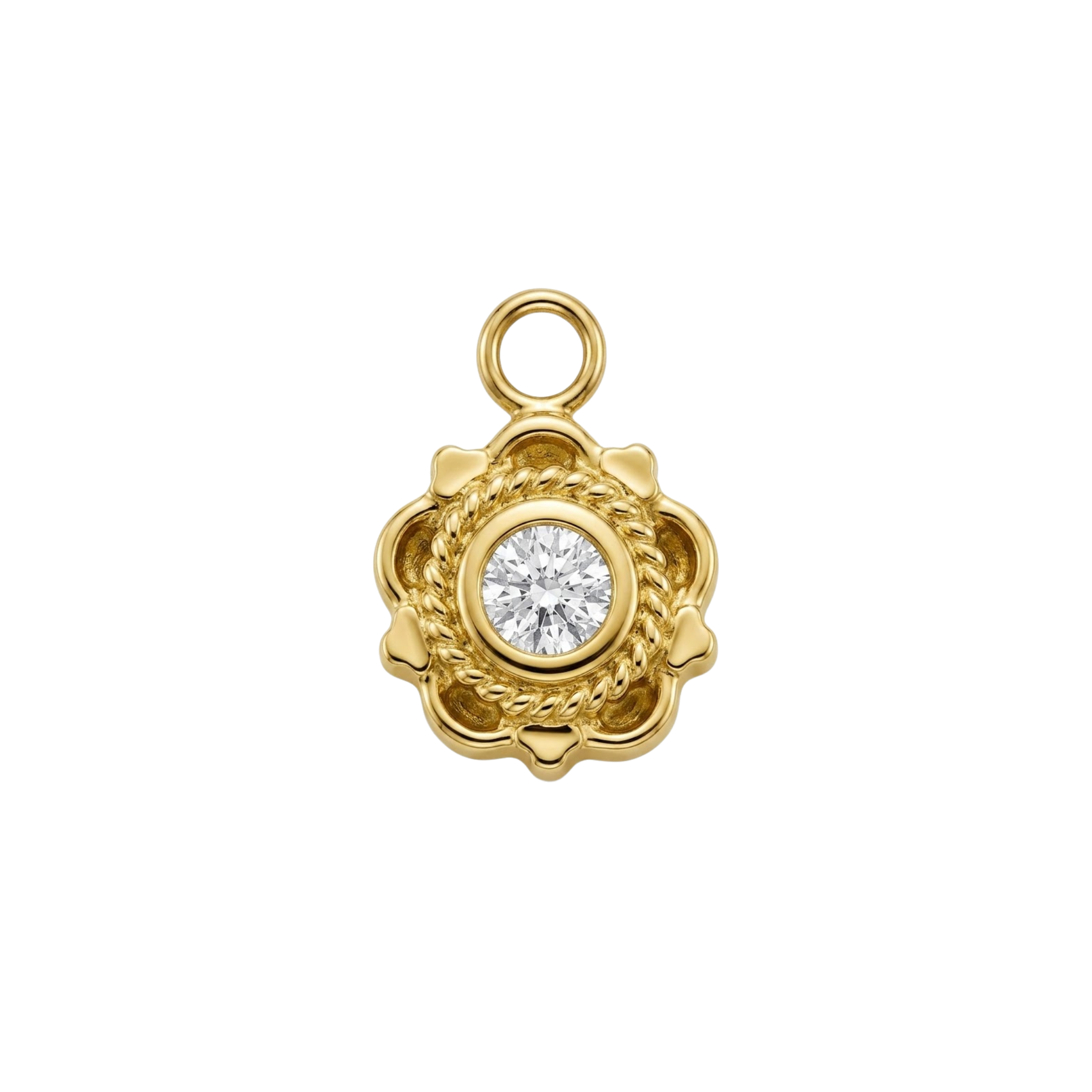 Aberdeen – 14K & 18K Gold Gemstone Charm