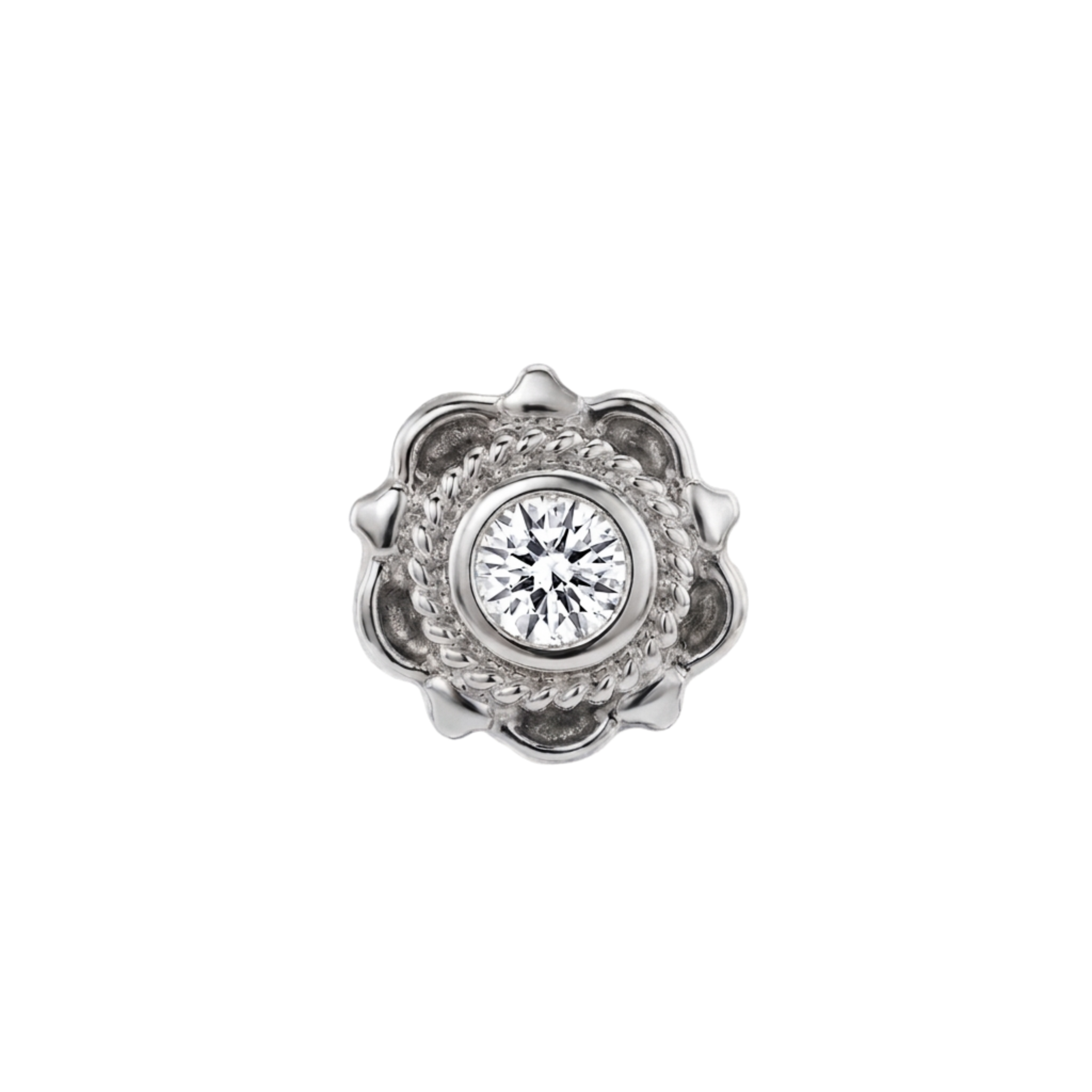 Aberdeen – 14K Gold Threadless/Threaded End