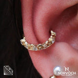 Adore Clicker – 14K & 18K Gold - piercing - zone.com