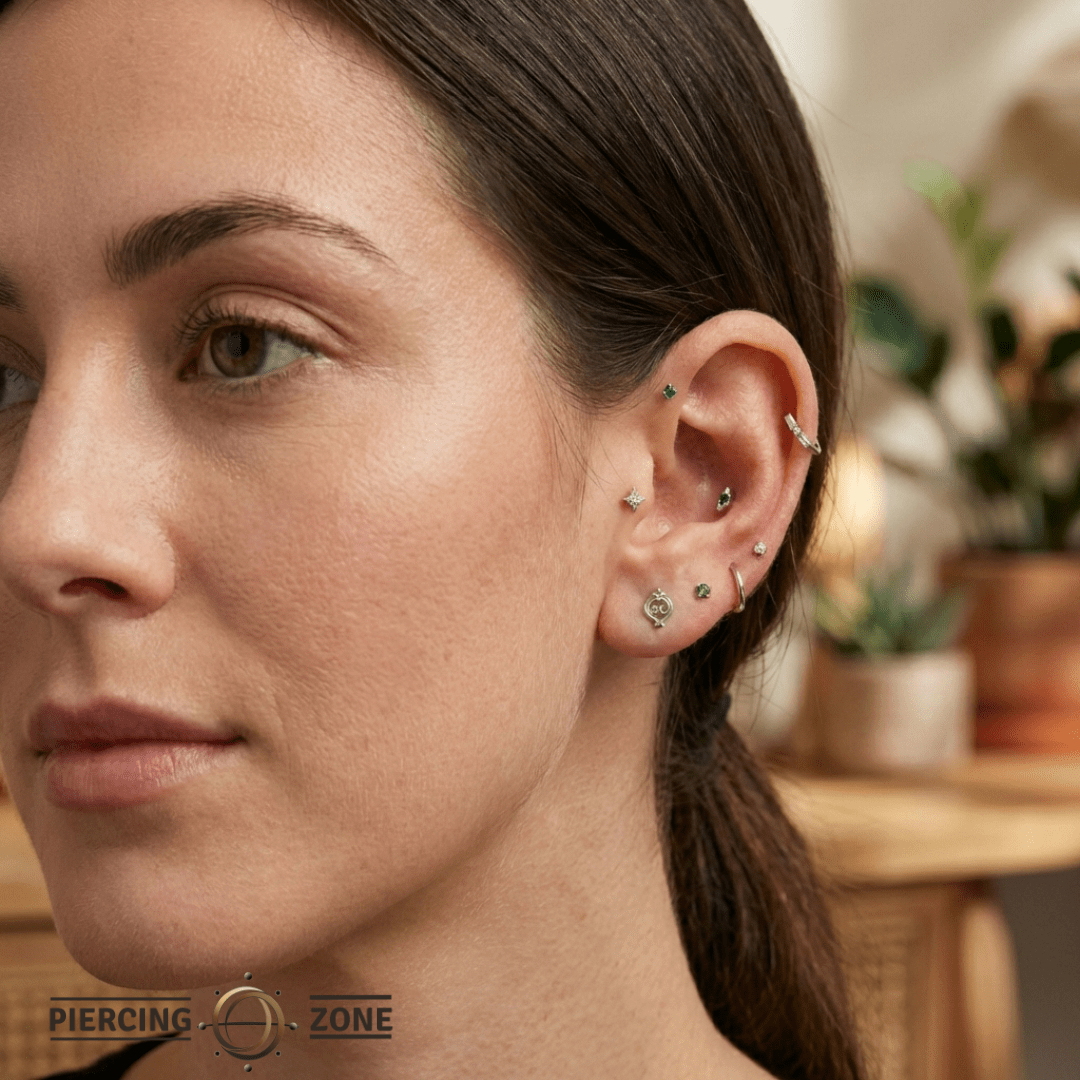 Adorn – 14K Gold Threadless/Threaded End - piercing - zone.com