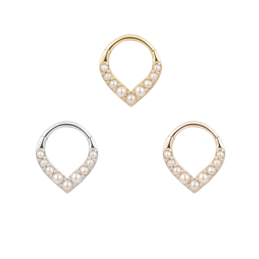 RISE + SHINE - PEARL - CLICKER piercing-zone.com