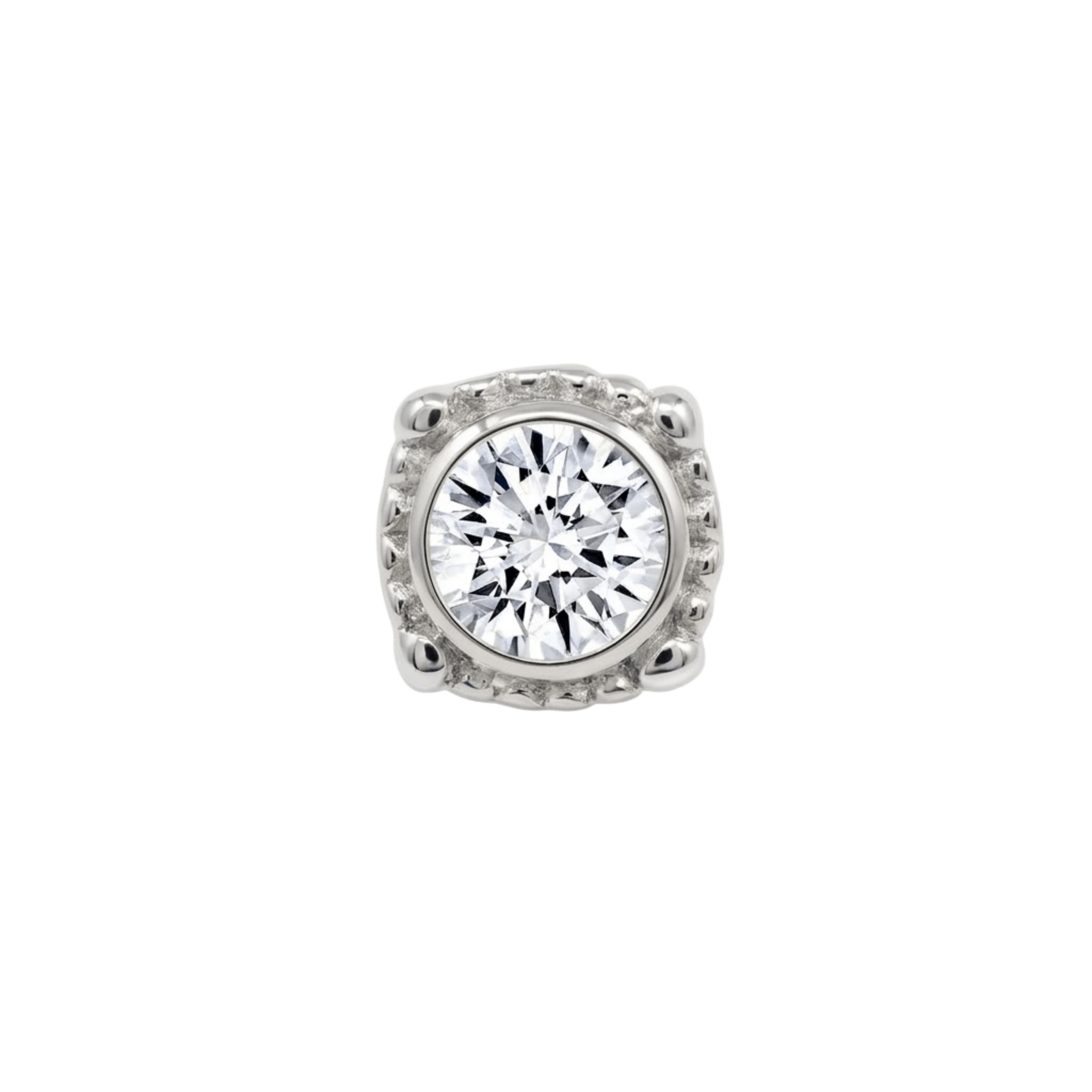 Afra – 14K Gold Threadless/Threaded End - piercing-zone.com