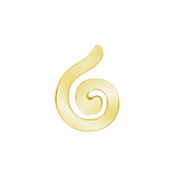 Air Element – 14K Gold Threadless End - piercing - zone.com